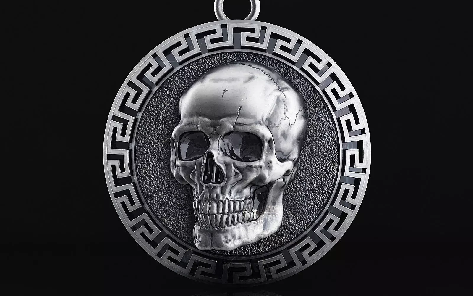 skull pendant 31 3D print model