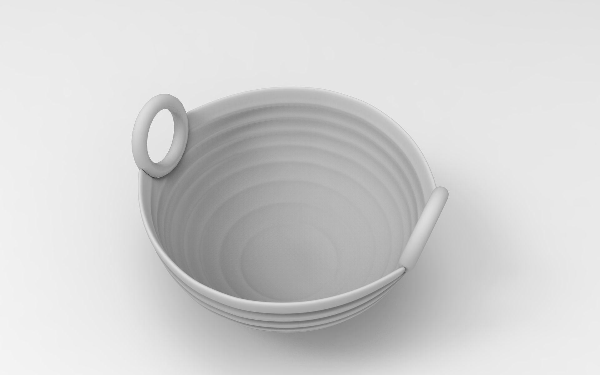 Hola Bowl Low-poly 3D model_8
