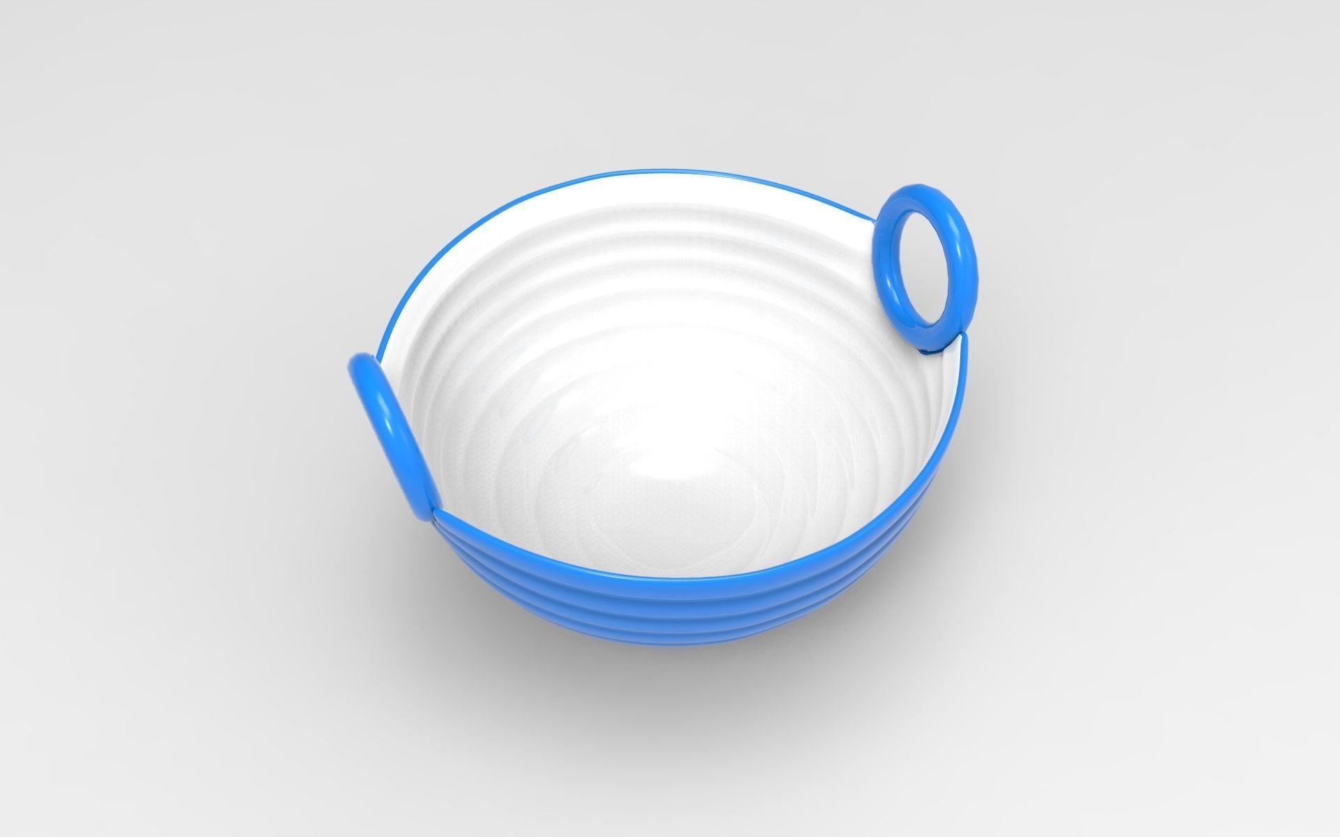 Hola Bowl Low-poly 3D model_2