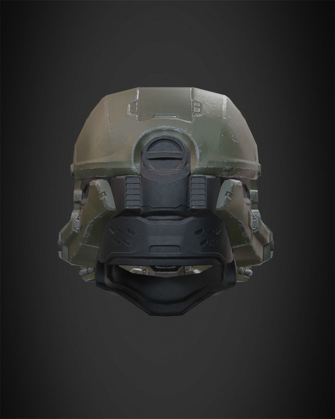 Halo 5 Master Chief Helmet for Cosplay 3D print model_6