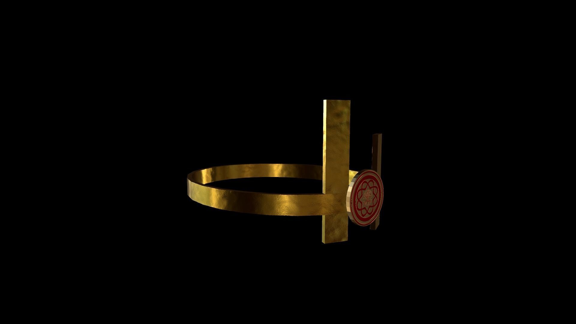 Kings Crown  Free low-poly 3D model_6