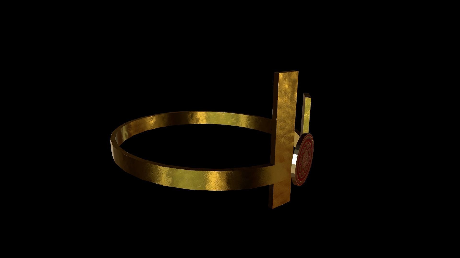 Kings Crown  Free low-poly 3D model_1