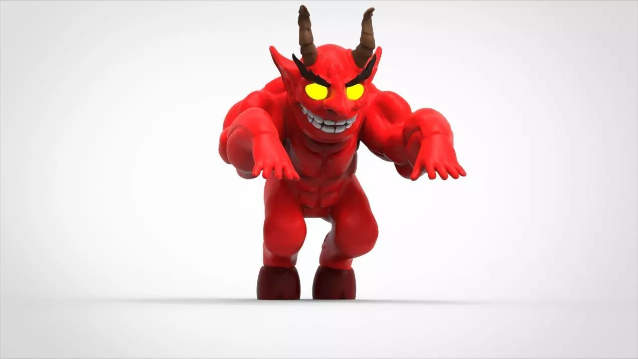 Midas devil from hell - lucifer 3D print model_0