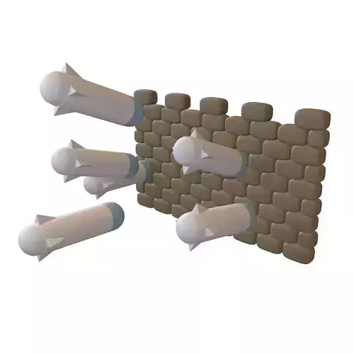 DDOS Icon v1 002 Low-poly 3D model