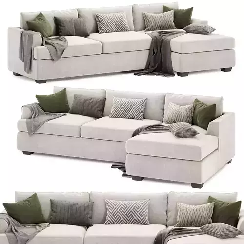 casoria sofa 3D model