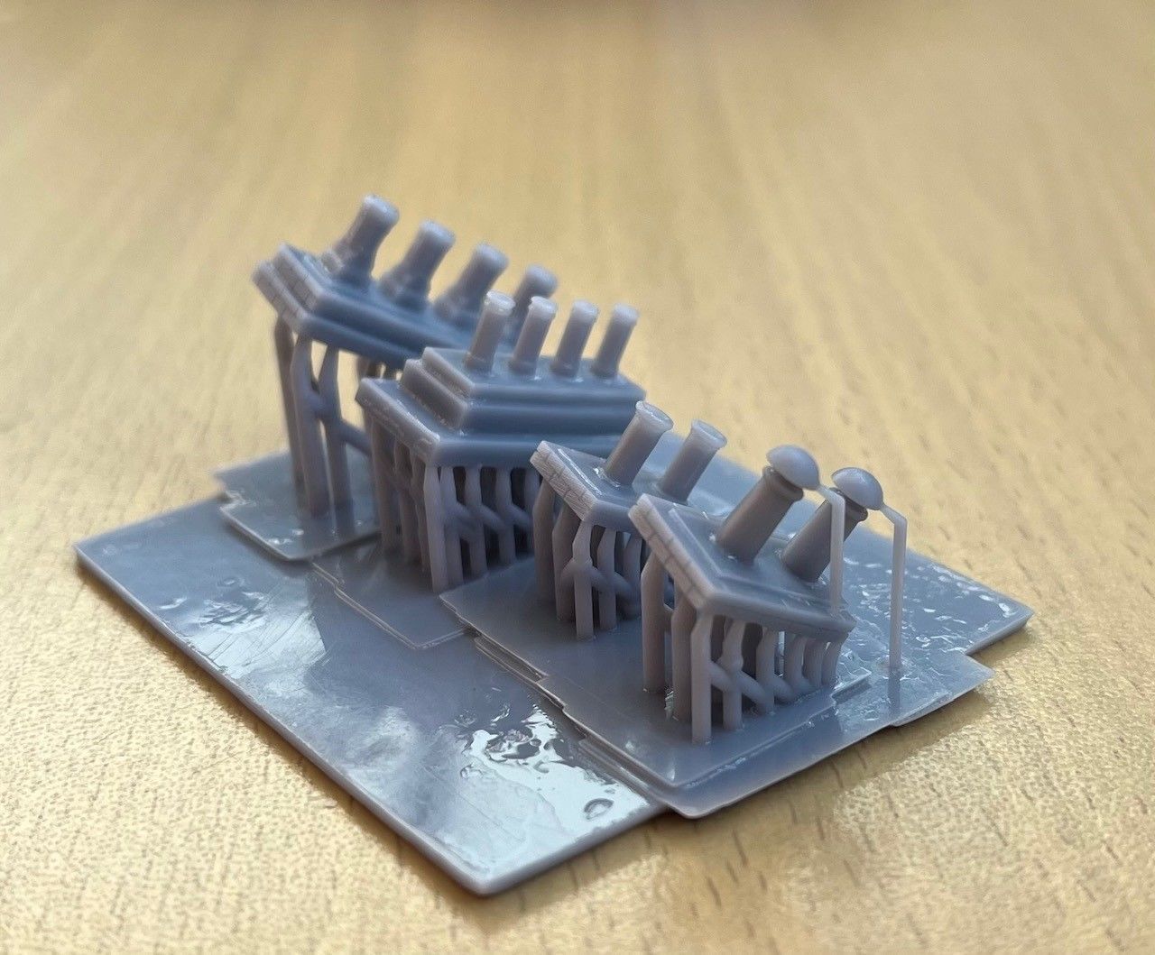 Model Railway - Replacement Chimneys for Metcalf Buildings 3D print model_1