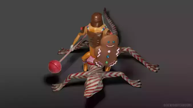 Lord Casske Stylized 3D Character