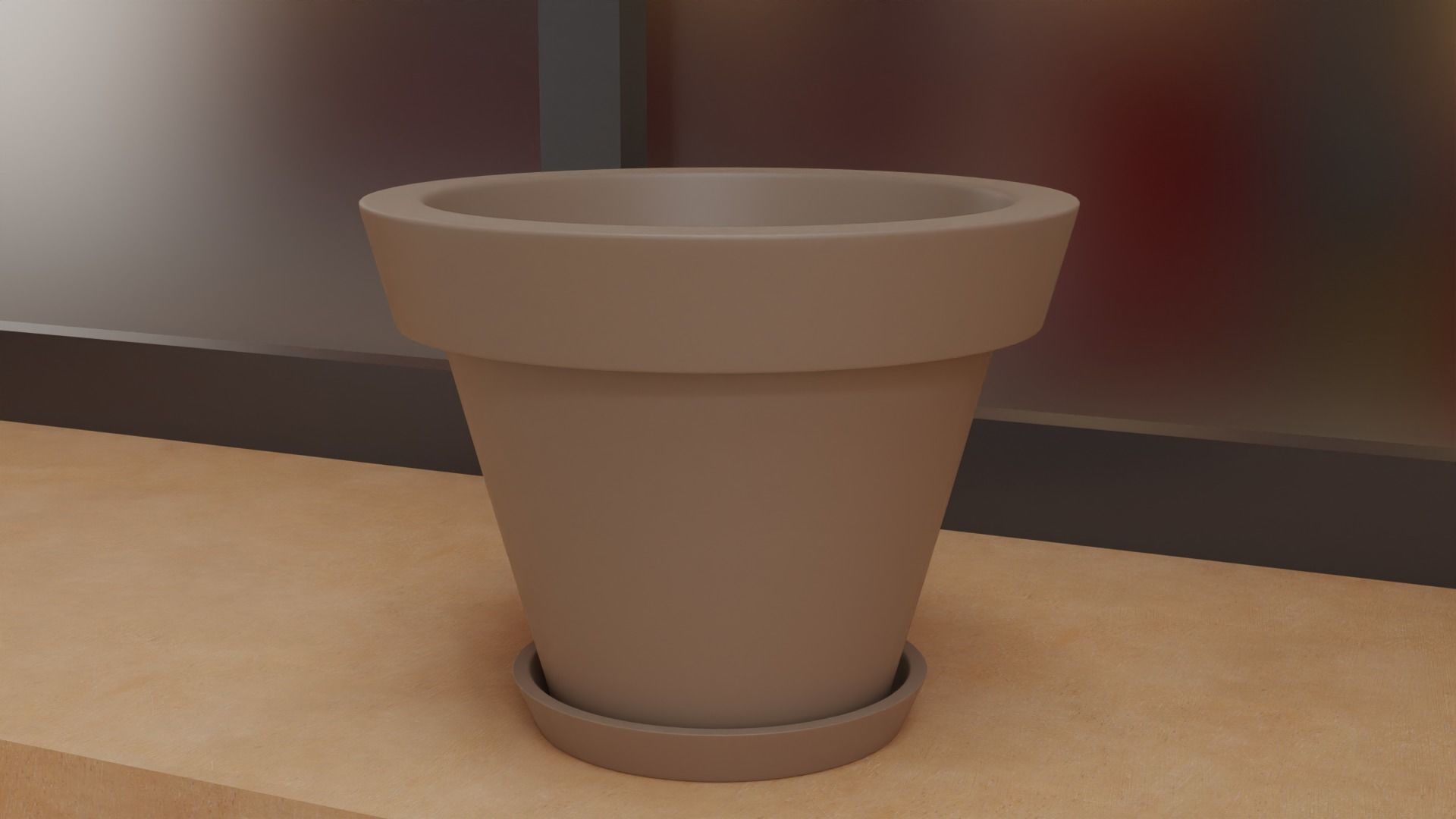 Flower Pots Free low-poly 3D model_11
