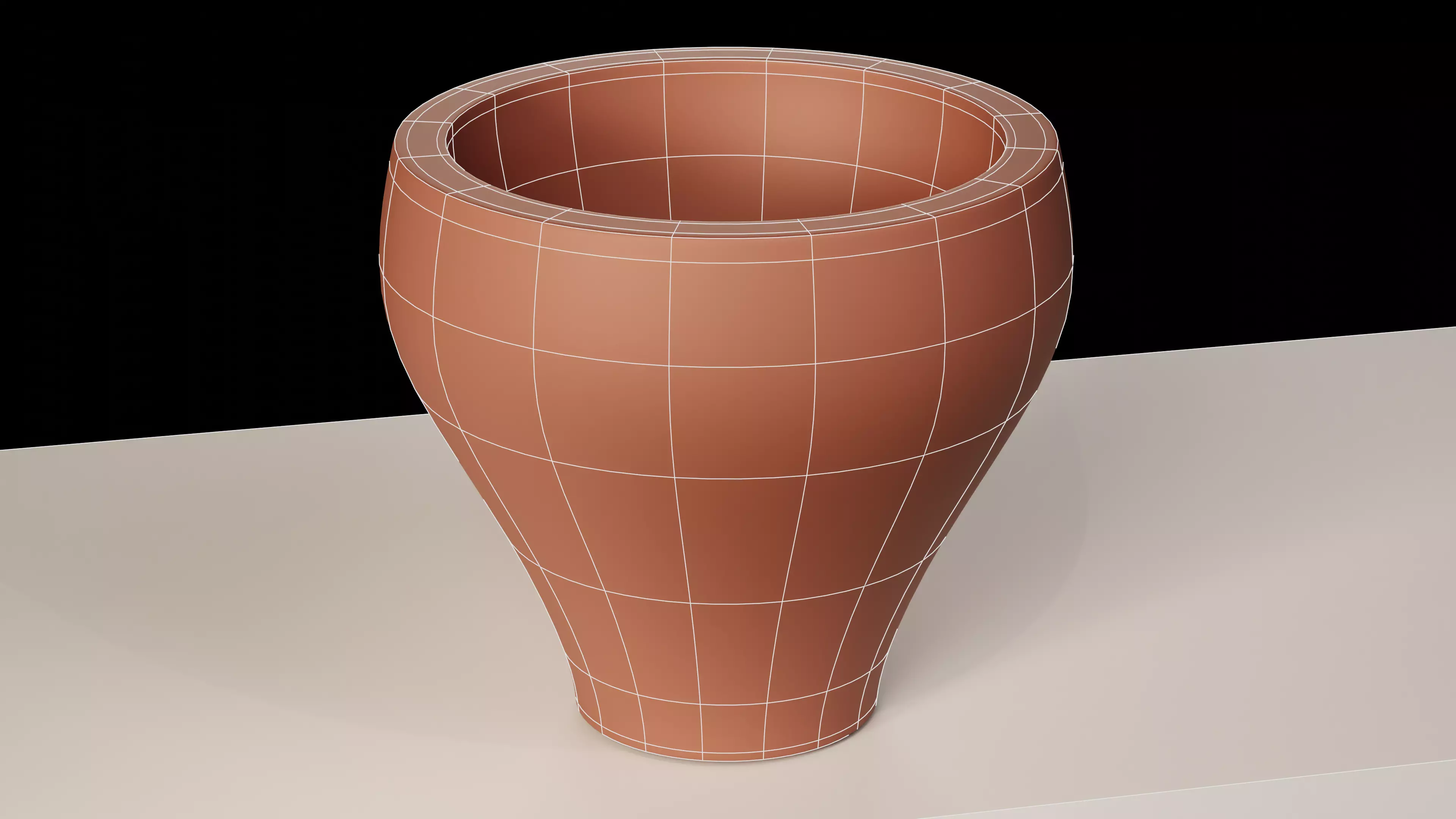 Flower Pots Free low-poly 3D model_7