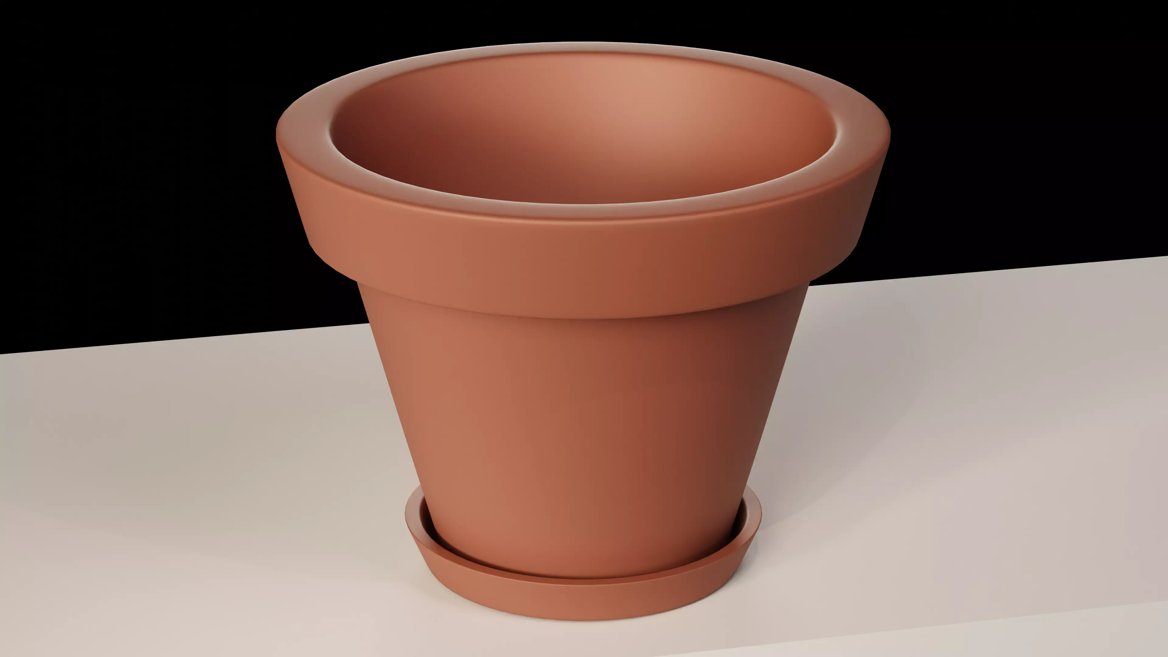 Flower Pots Free low-poly 3D model_2