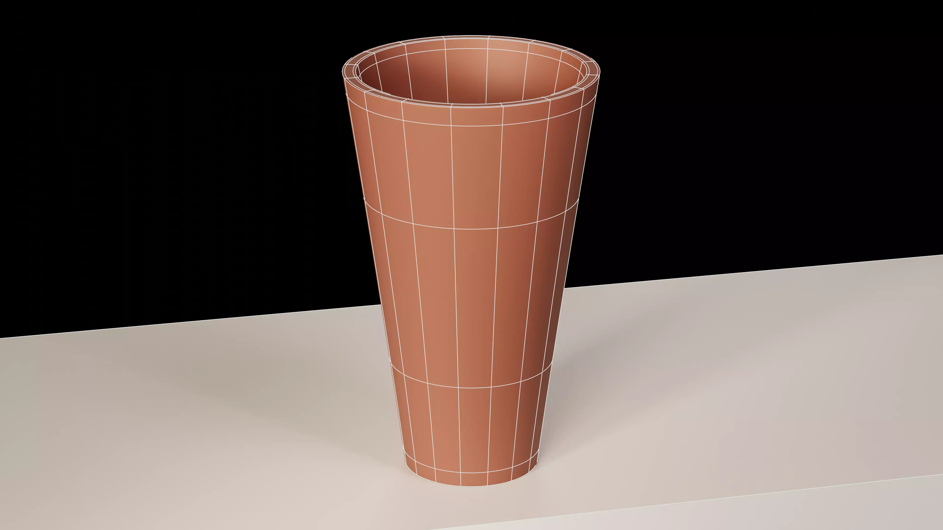 Flower Pots Free low-poly 3D model_9