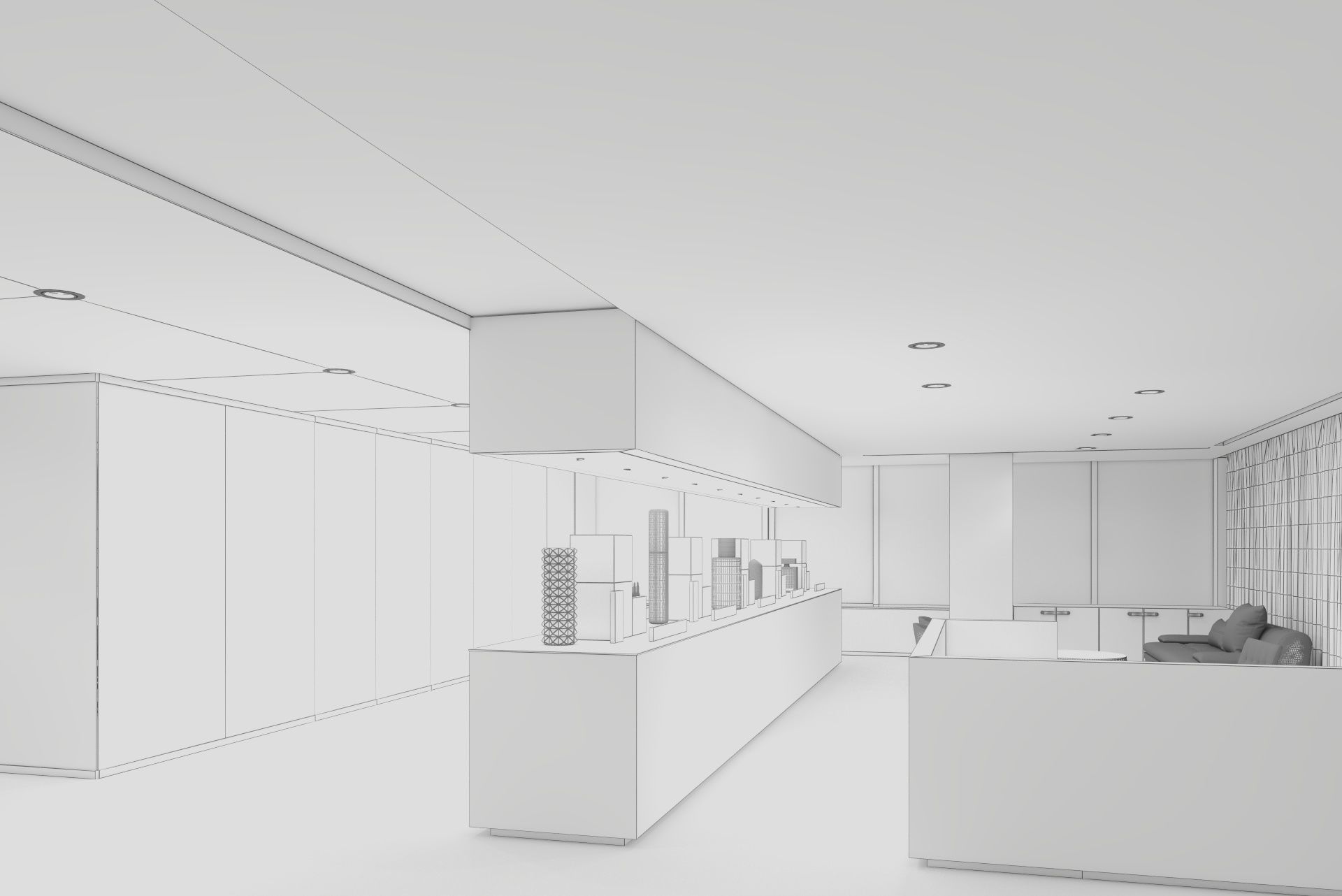 Cosmetics Skincare Beauty Store V1 3D model_12