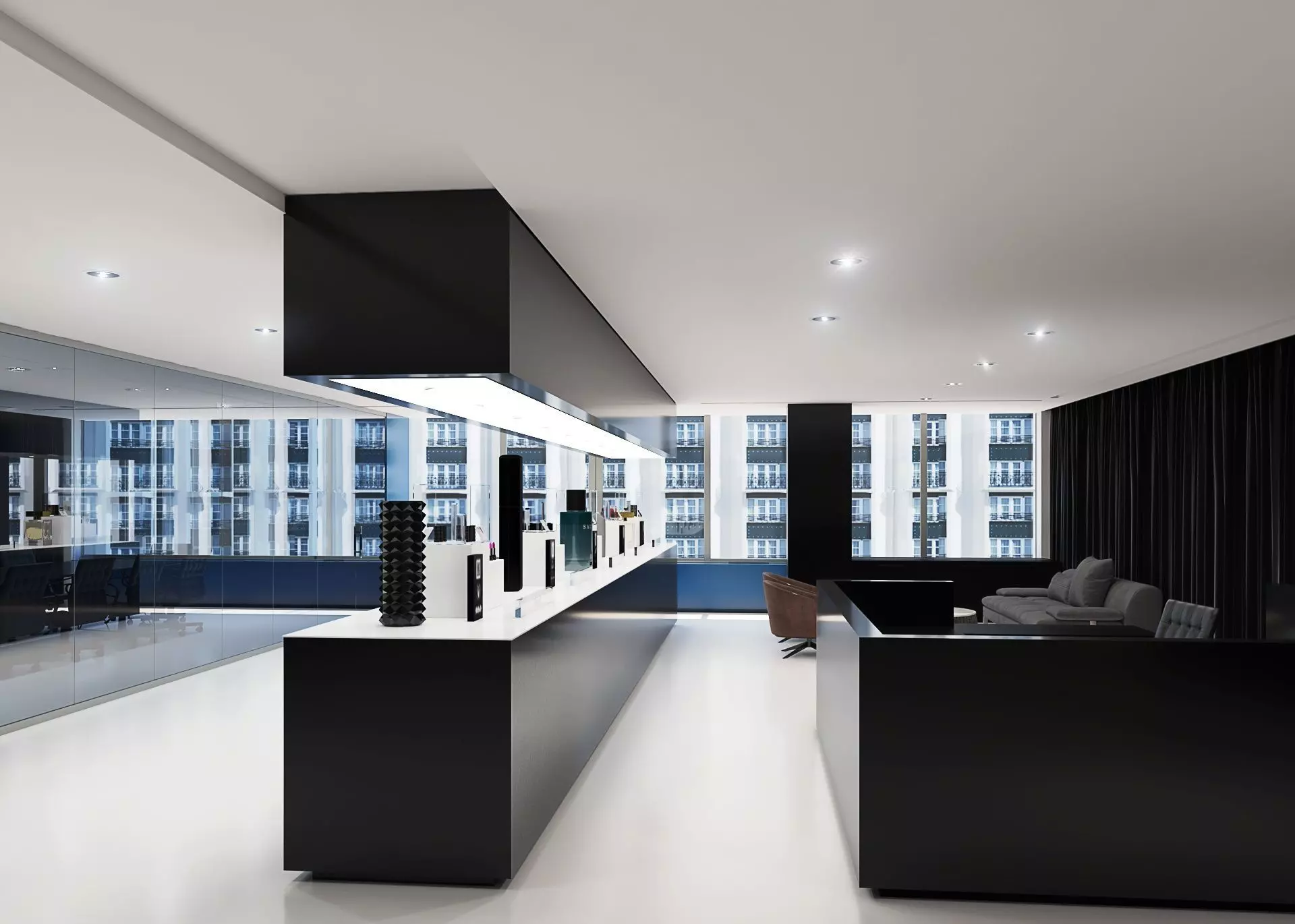 Cosmetics Skincare Beauty Store V1 3D model_0