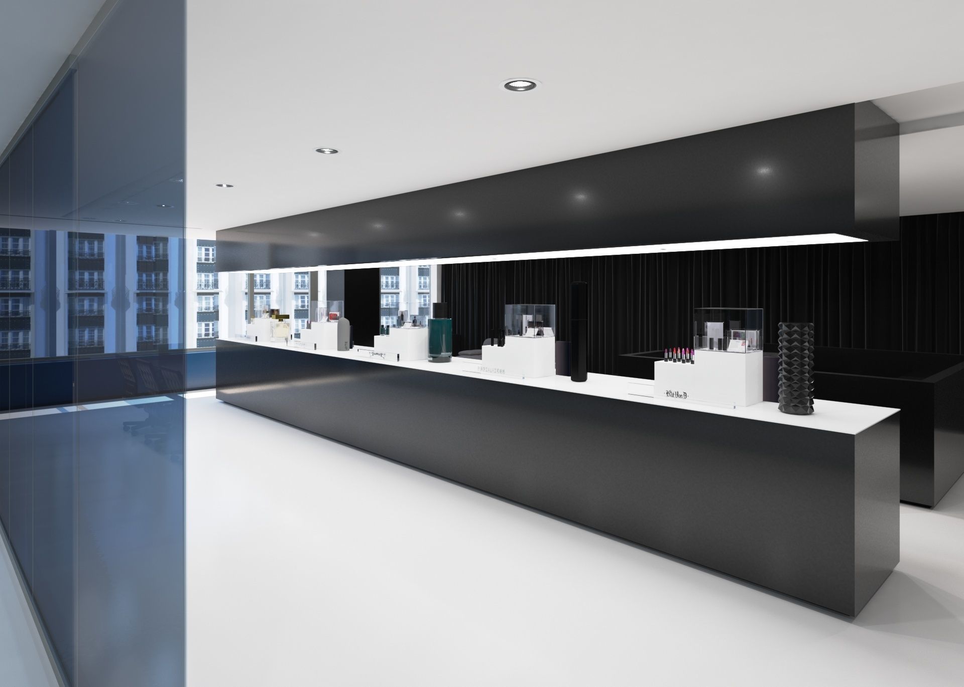 Cosmetics Skincare Beauty Store V1 3D model_3