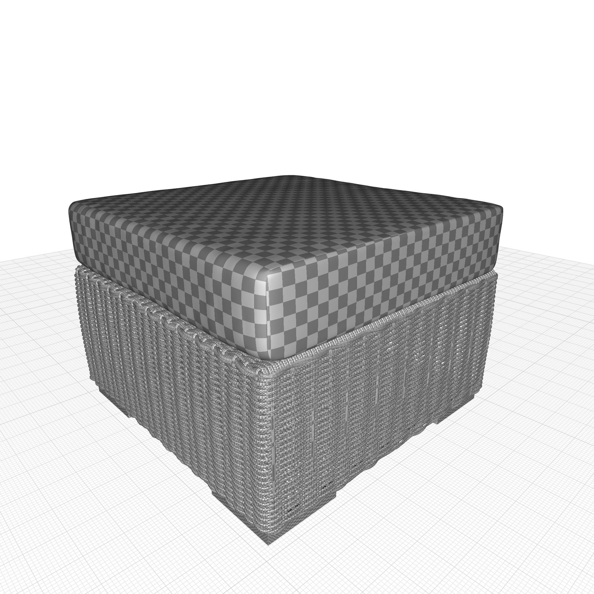 Keiran Ottoman 3D model_8