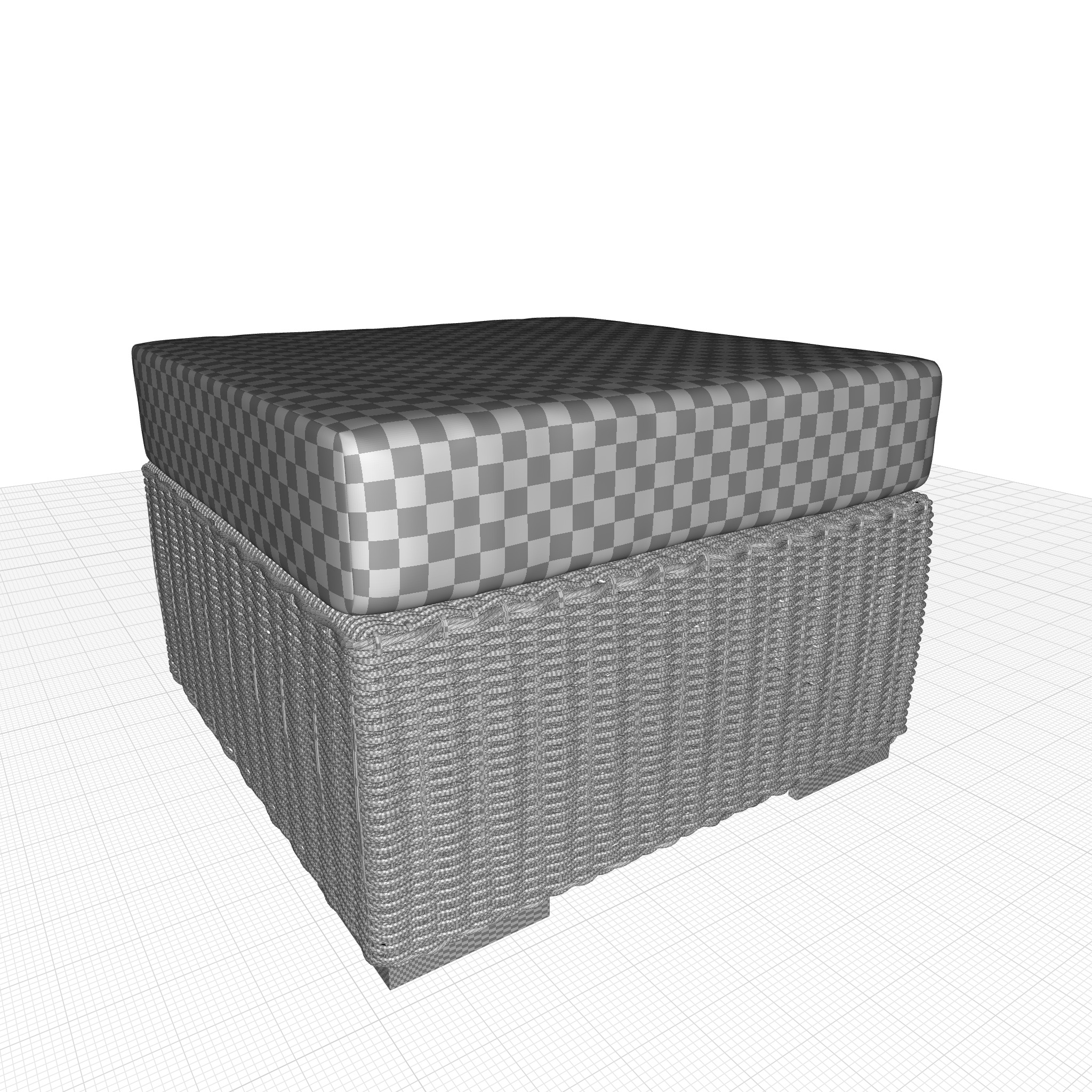 Keiran Ottoman 3D model_9