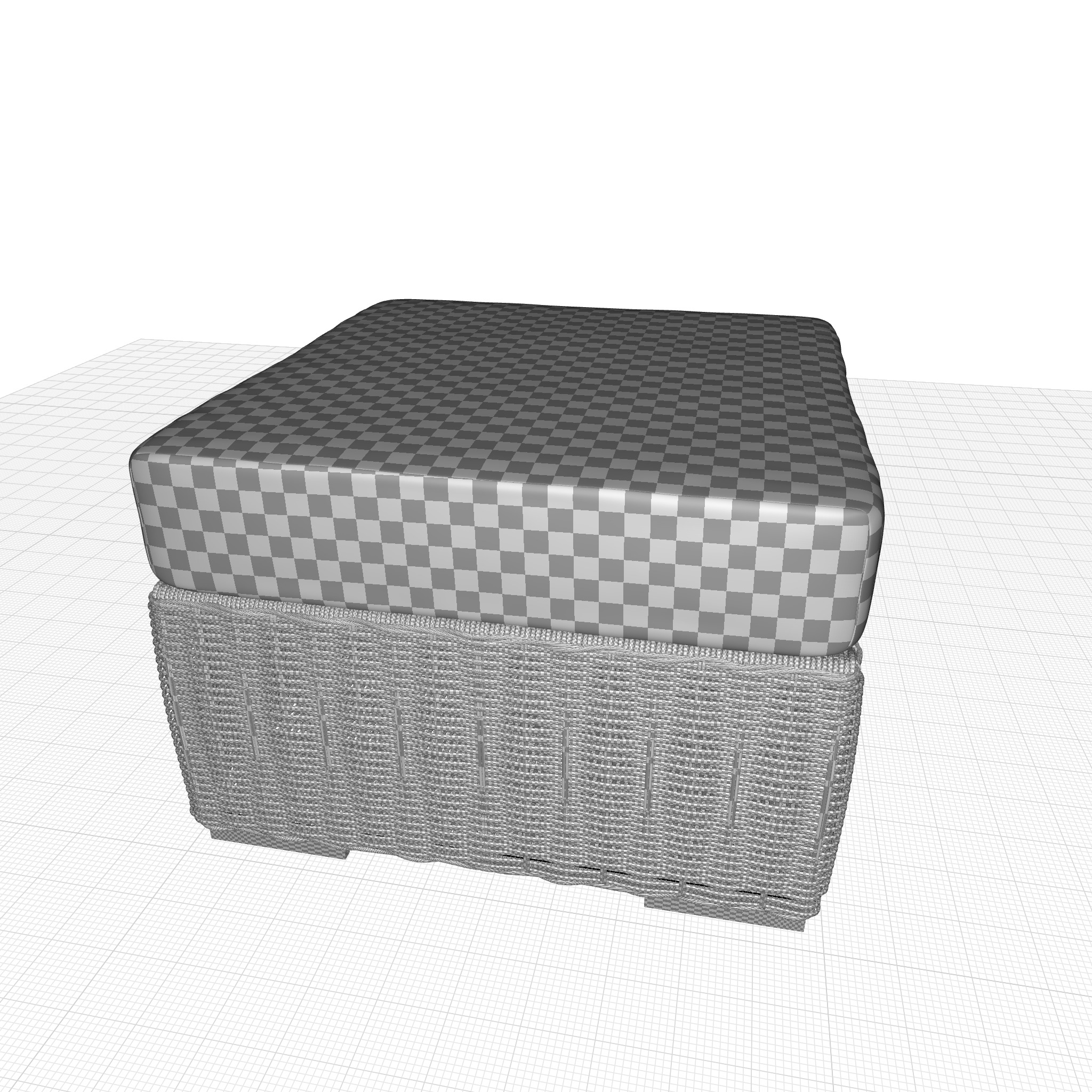 Keiran Ottoman 3D model_6