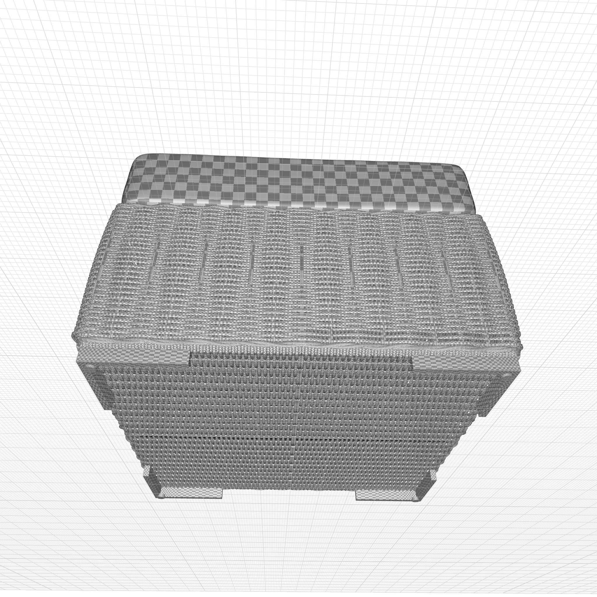 Keiran Ottoman 3D model_7