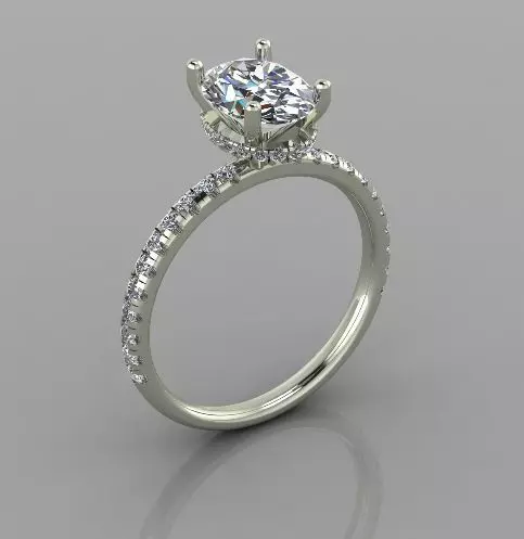 Round Ring 3D print model_0