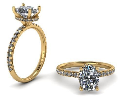 Round Ring 3D print model_4