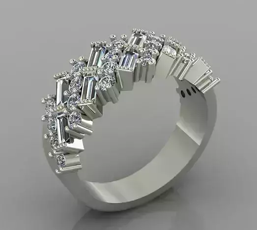 Ring for woman 3d print model 3D print model
