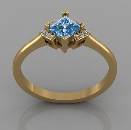 Radiant Ring 3d print model 3D print model_3