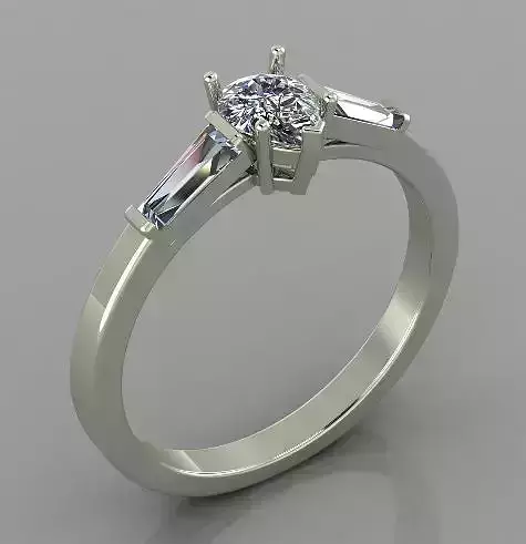 Jewelry Ring 3d print model 3D print model