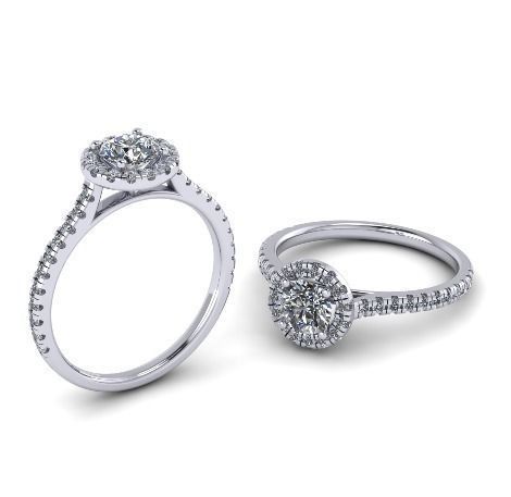 Engagement Ring 3d print model 3D print model_5