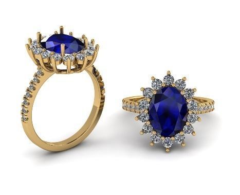 Cocktail Ring 3D print model_9