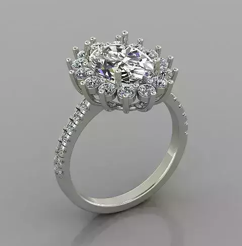 Cocktail Ring 3D print model