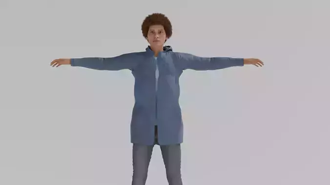 Human Man Model 3D model