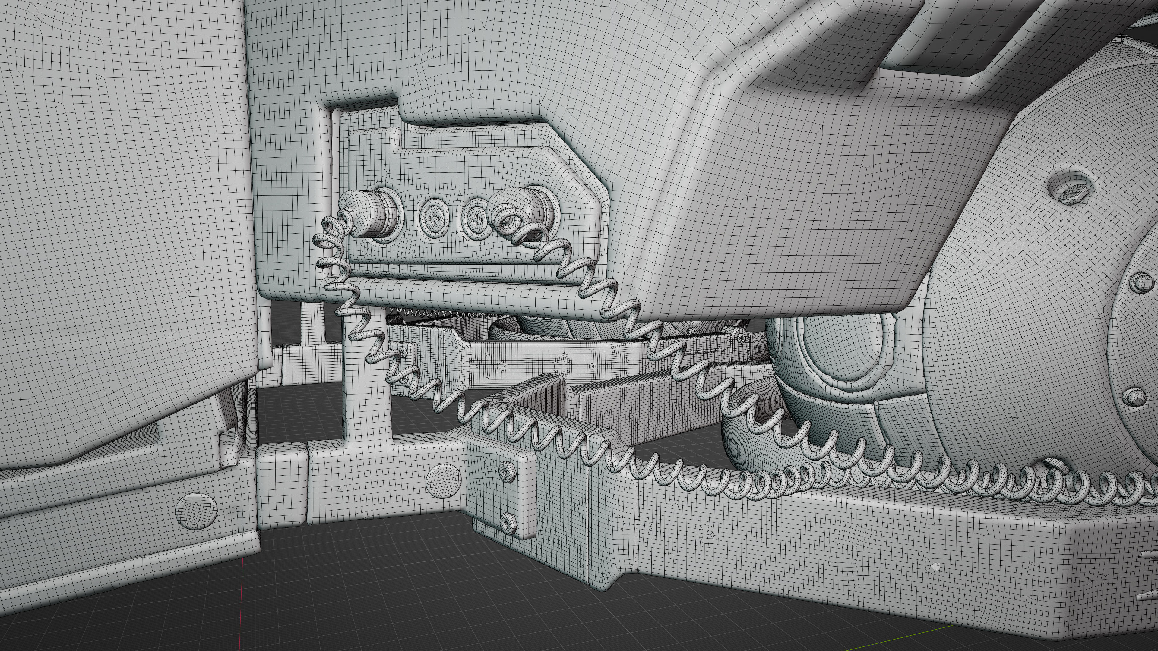 Sci-fi ship 3D model_23