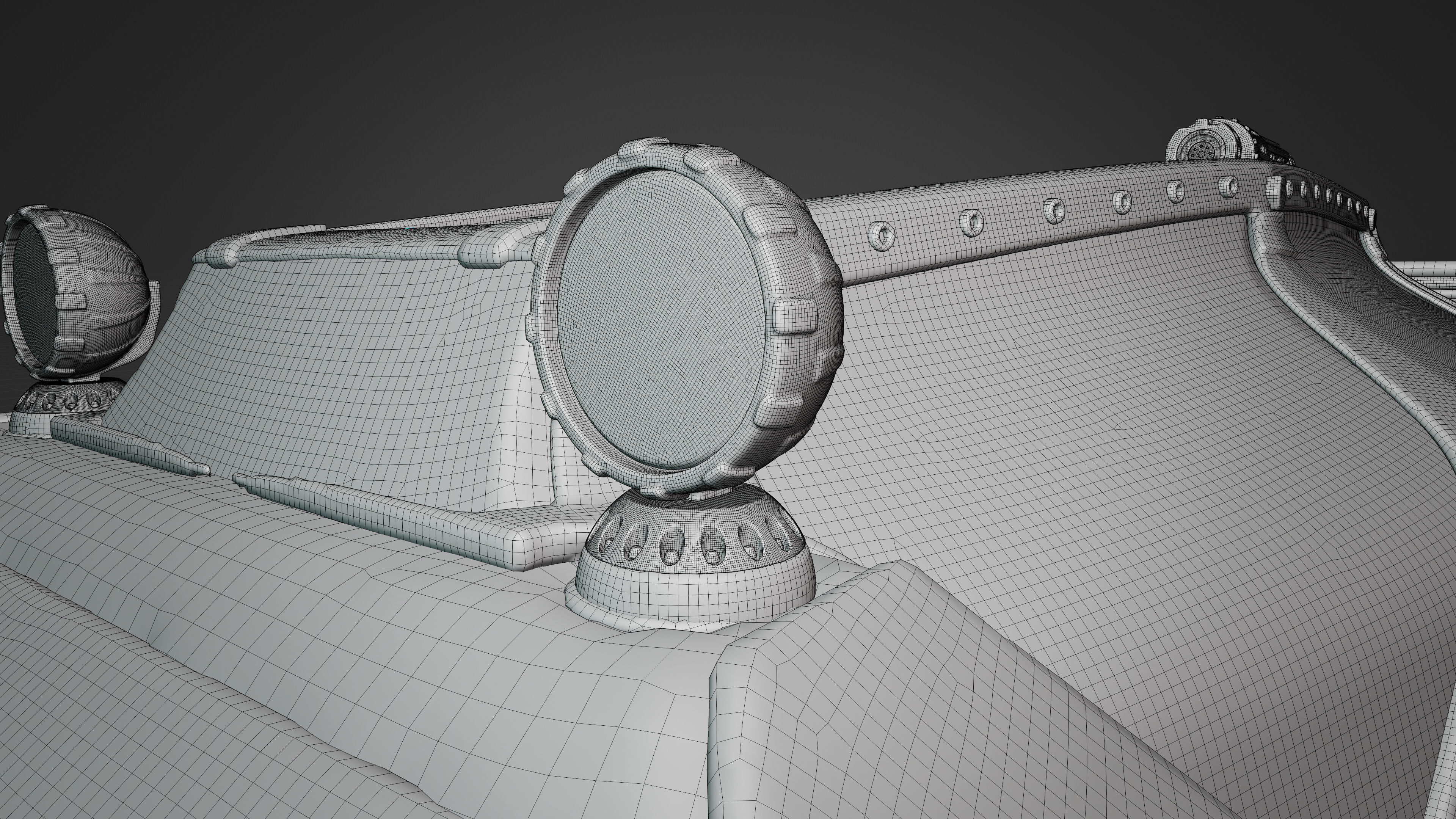 Sci-fi ship 3D model_25