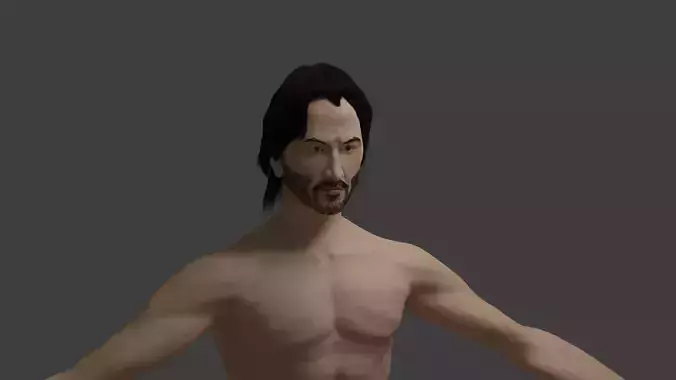 matrix 3d model  Low-poly 3D model