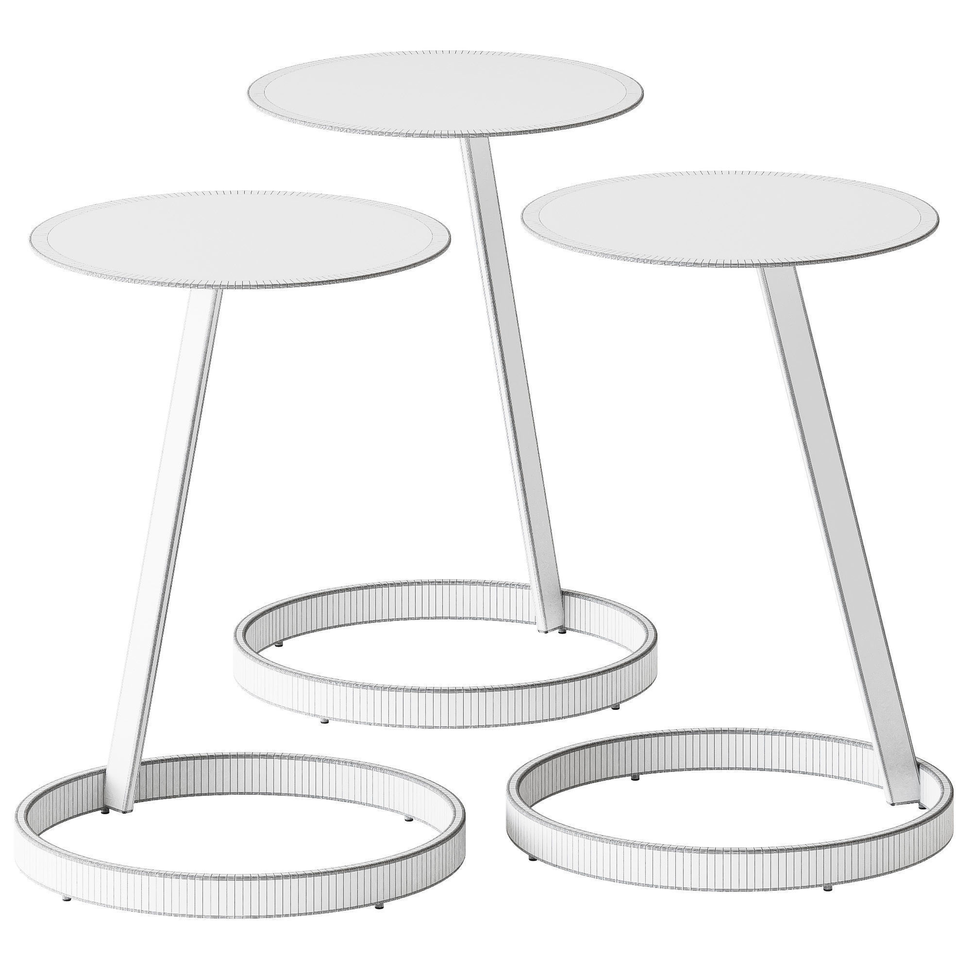 Trica Aroma accent table 3D model_1