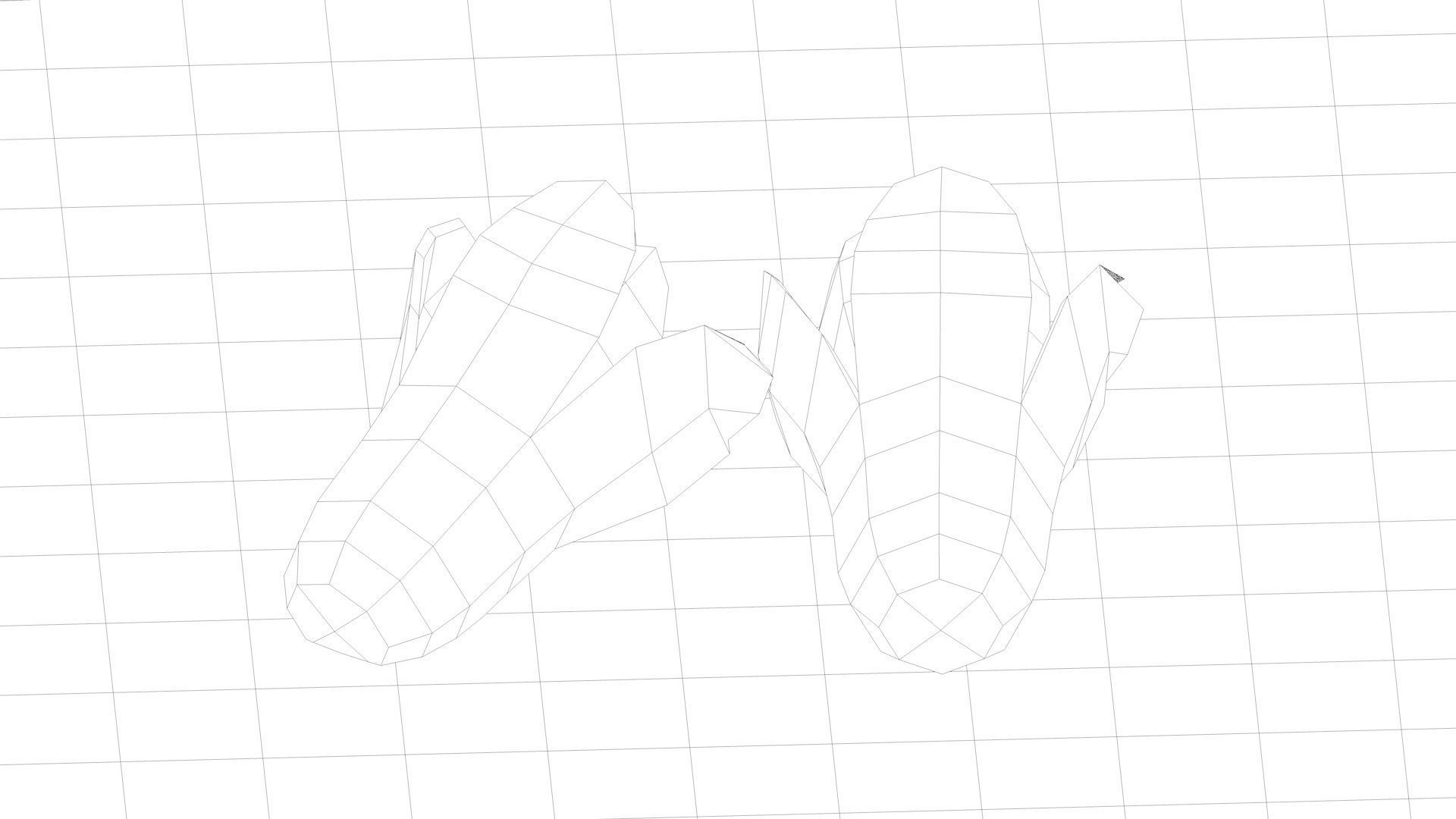 chinese cabbage cabbage vegetables 3D model_2