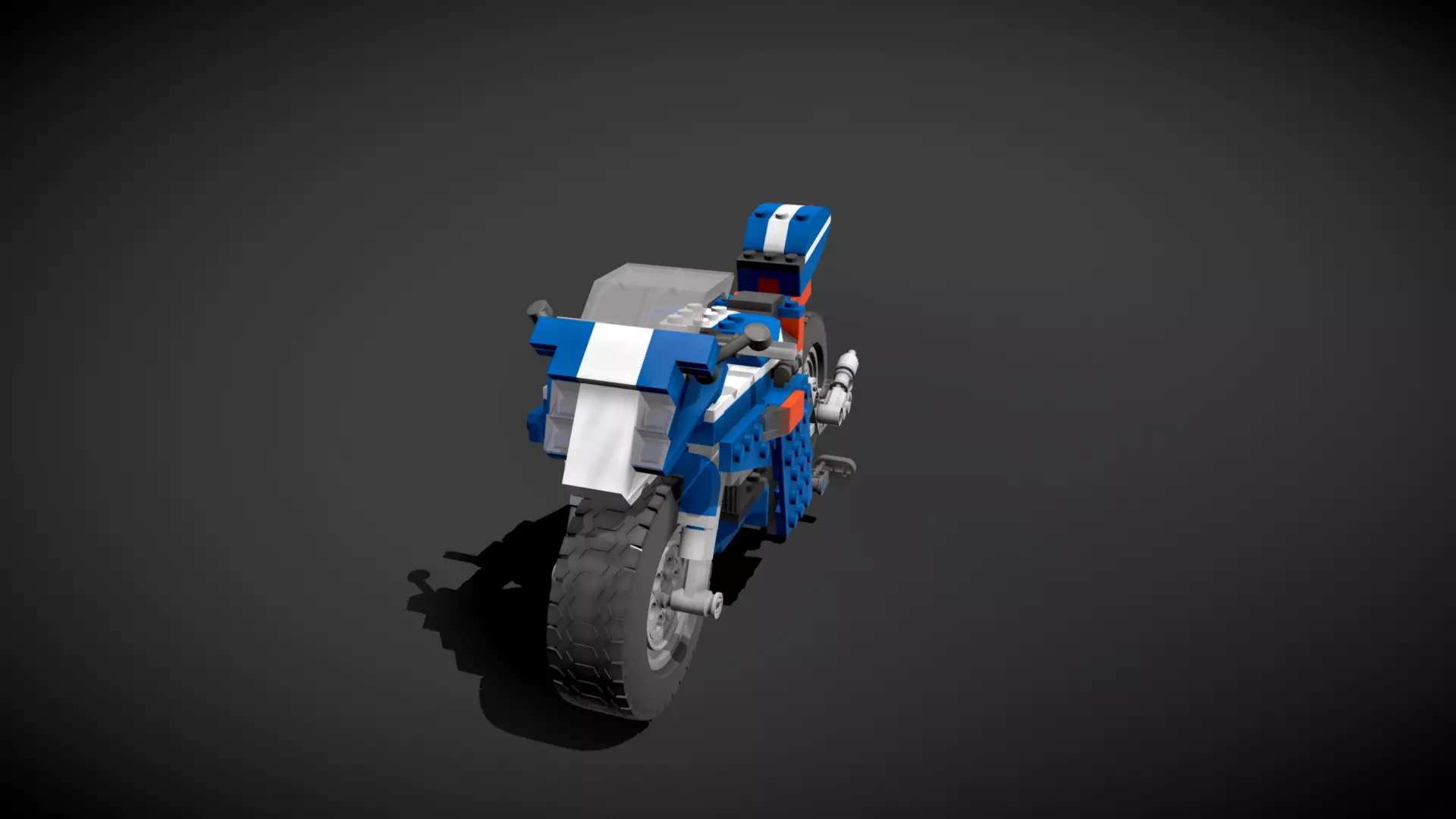Lego Race Rider 3D model