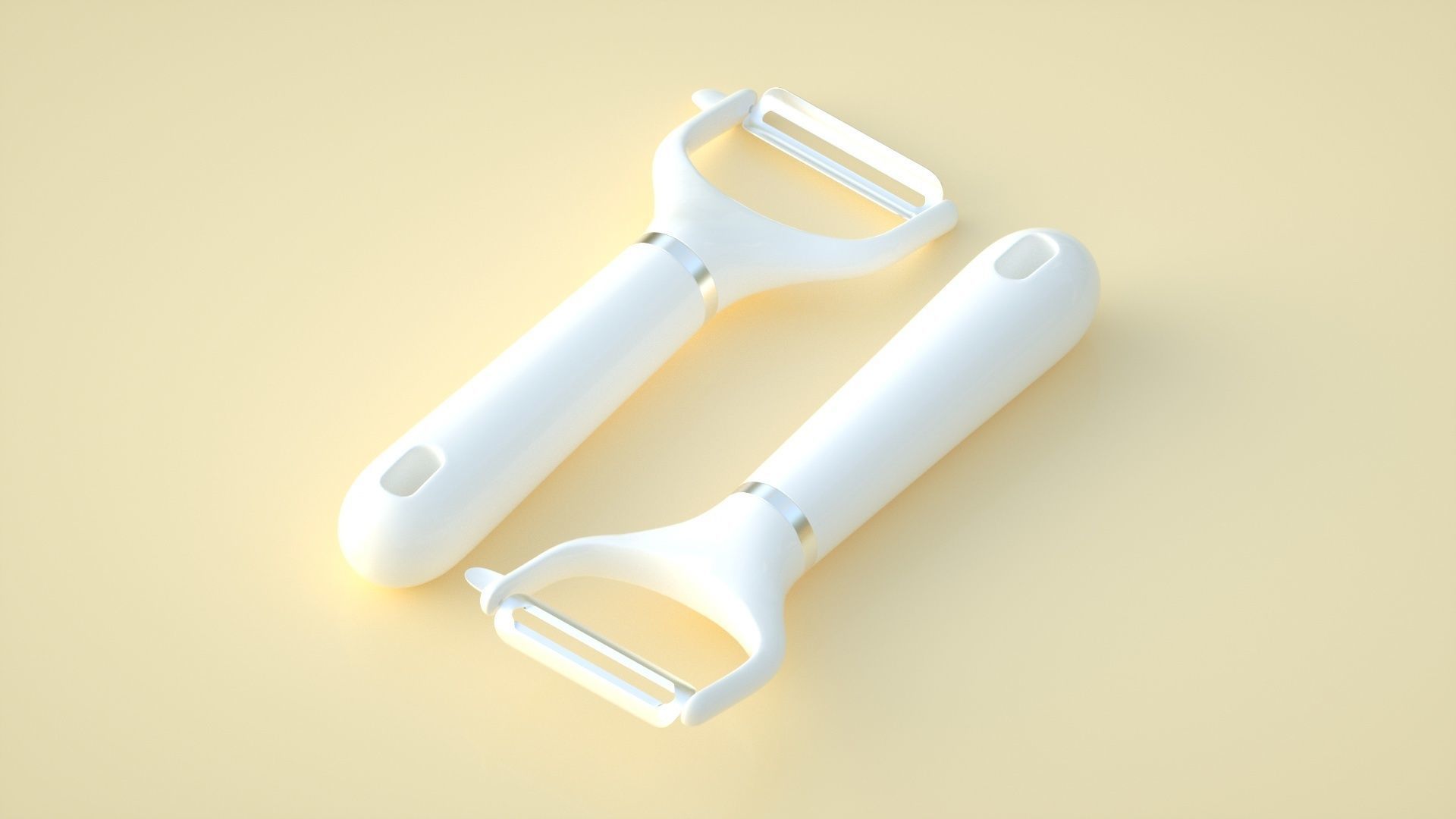  peeler peeling tool paring knife 3D model_1