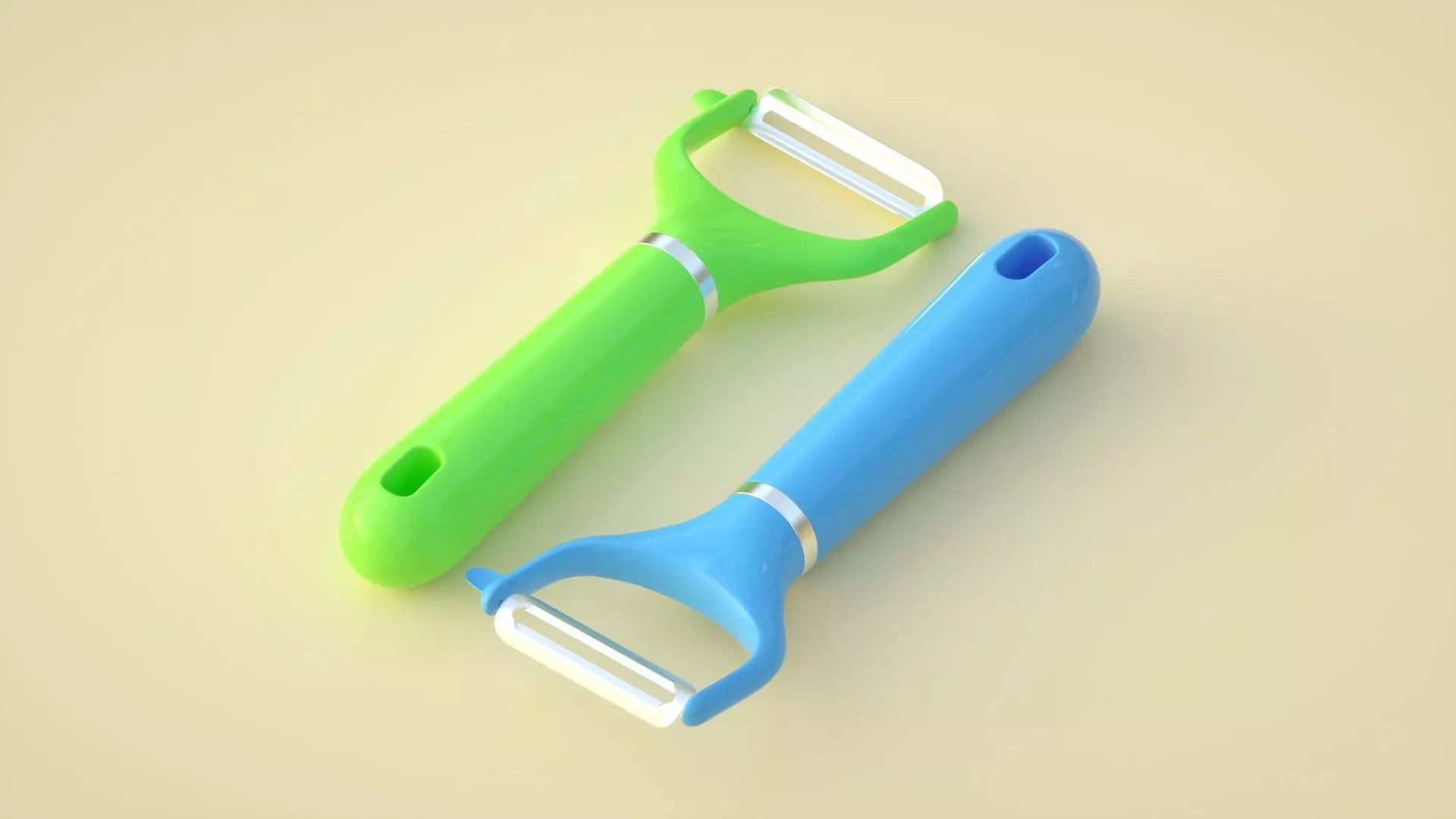  peeler peeling tool paring knife 3D model_0