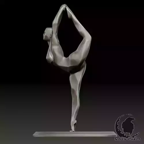 V1 CLAY DANCER      STATUE ORNAMENT
