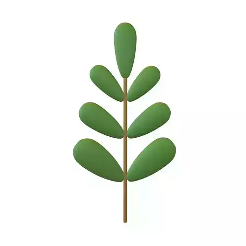 Cartoon Plant v1 002