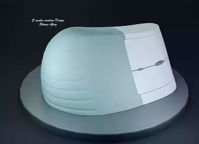 3D Verticle mouse product model