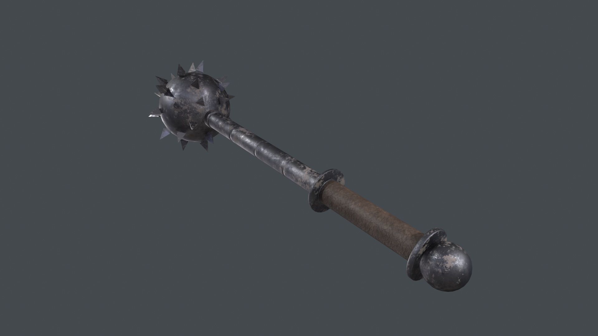 Morning Star 3D Model Low-poly 3D model_2