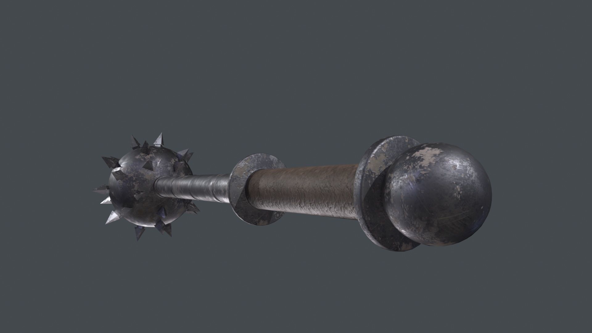 Morning Star 3D Model Low-poly 3D model_4