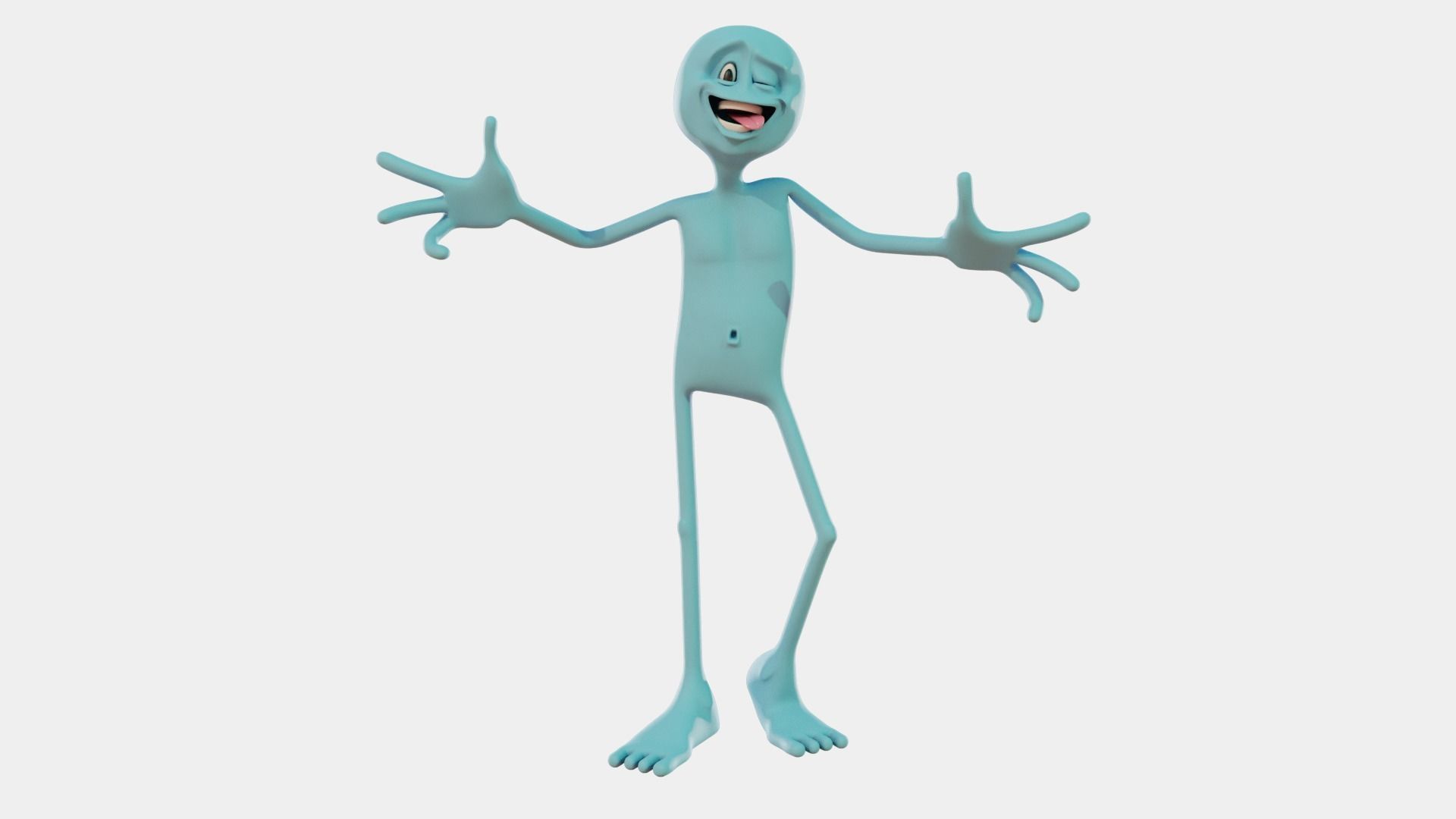 Tutorial Rig Low-poly 3D model_8