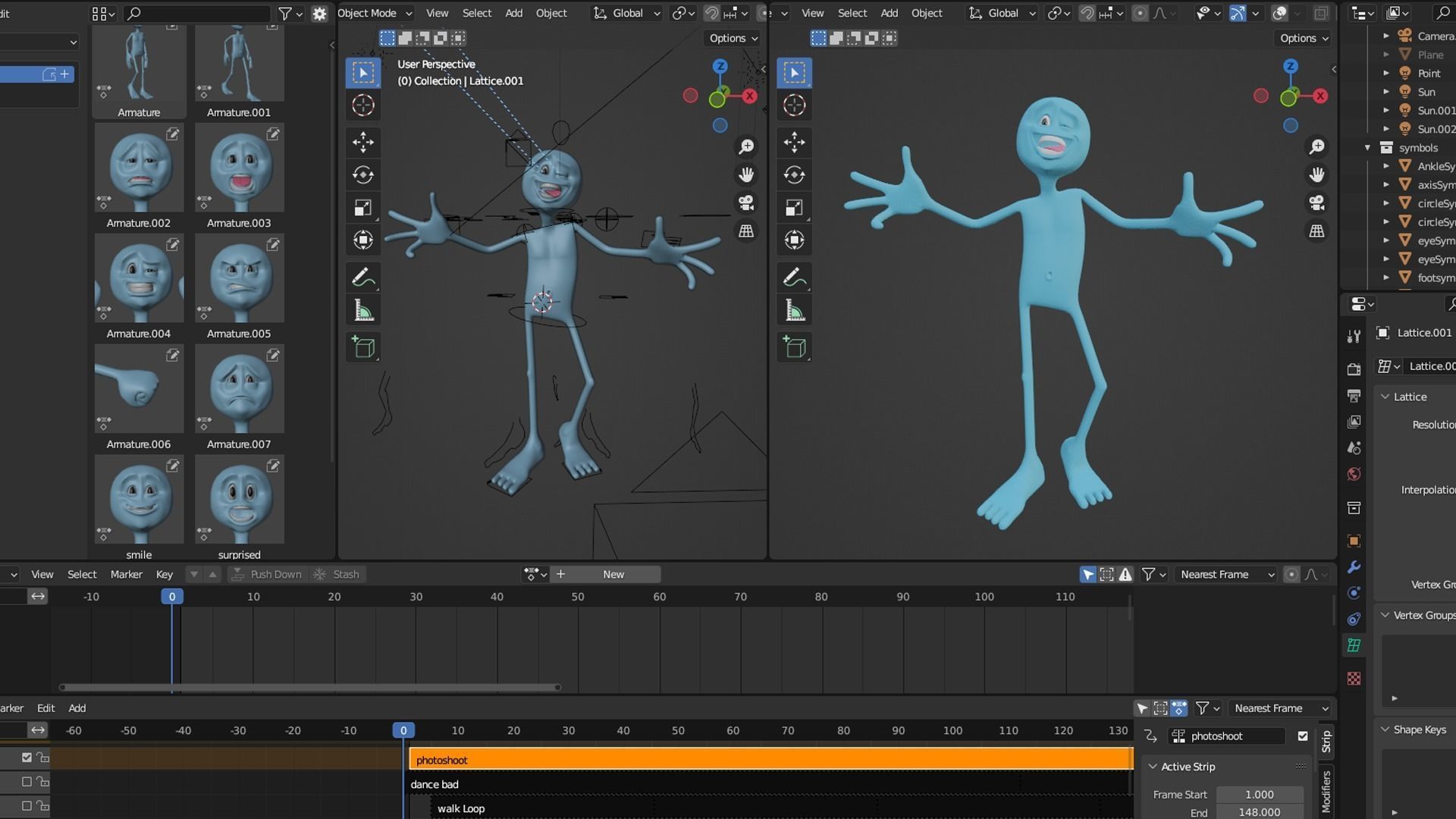 Tutorial Rig Low-poly 3D model_2