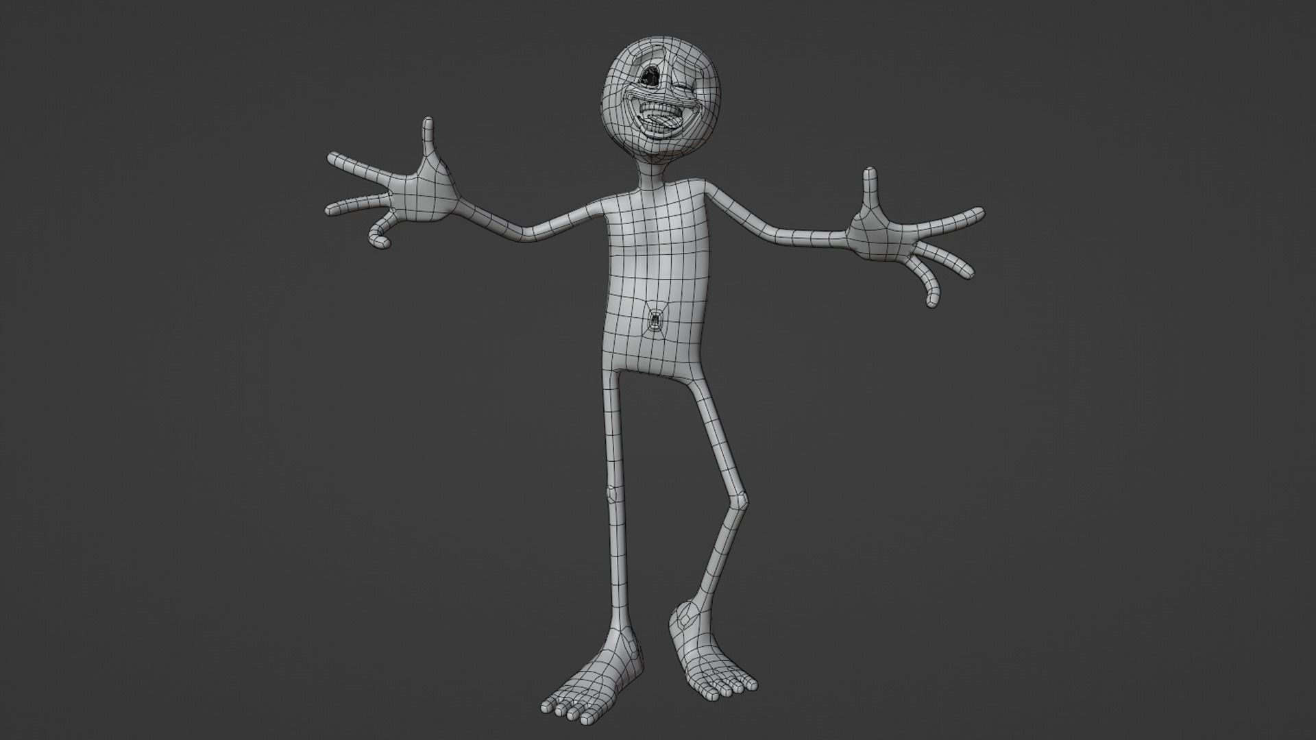 Tutorial Rig Low-poly 3D model_4