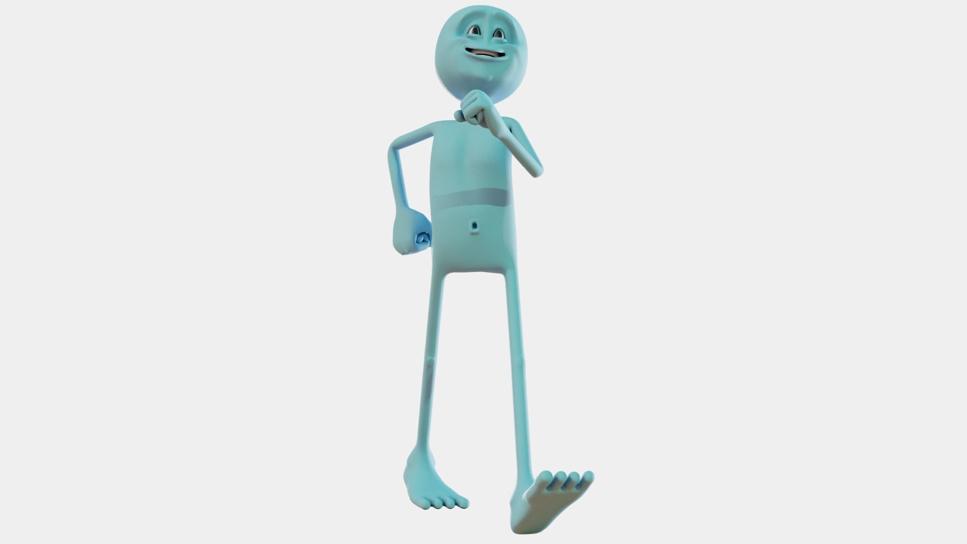 Tutorial Rig Low-poly 3D model_7
