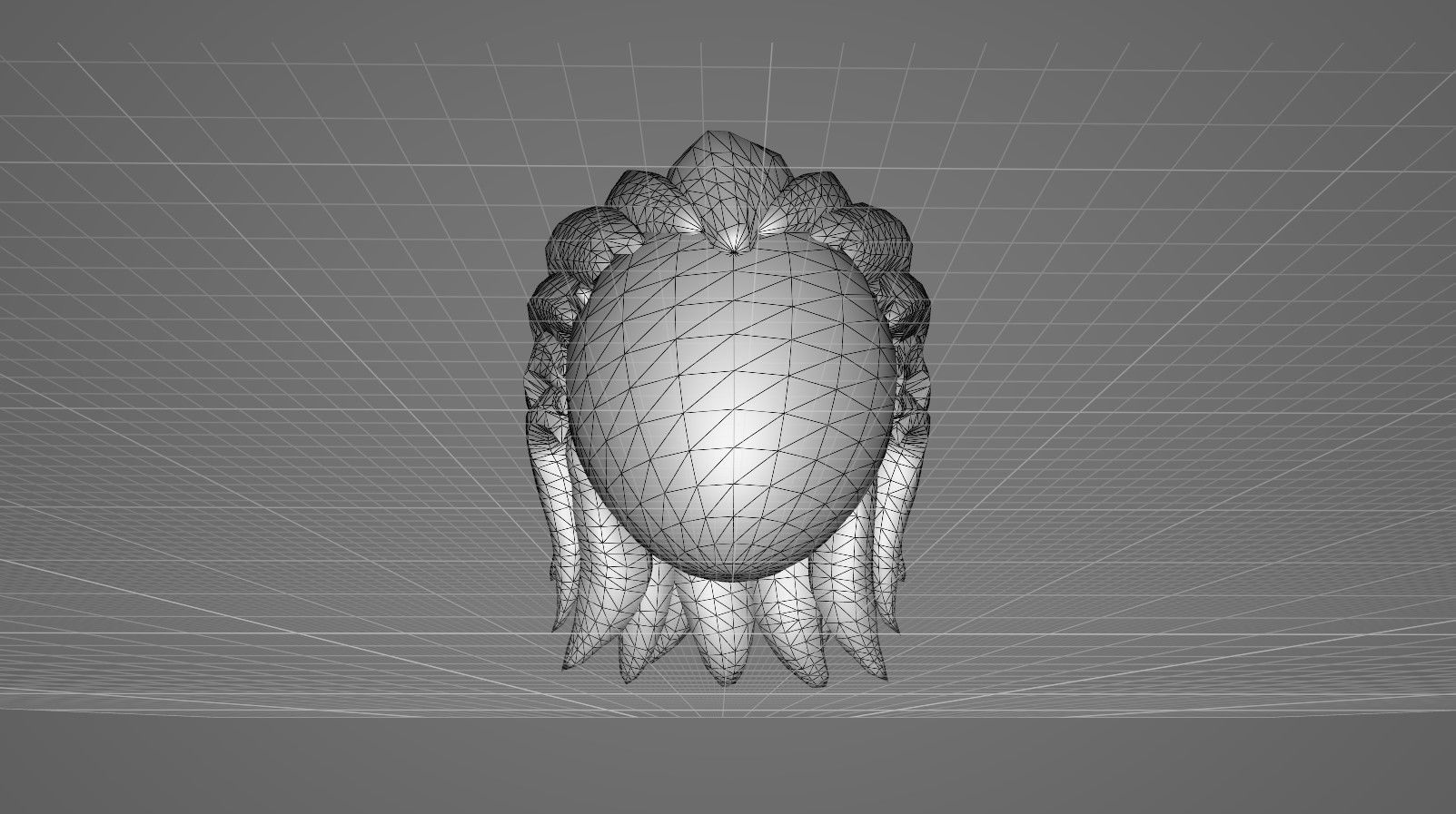 FreeHairstyle11 Free low-poly 3D model_16