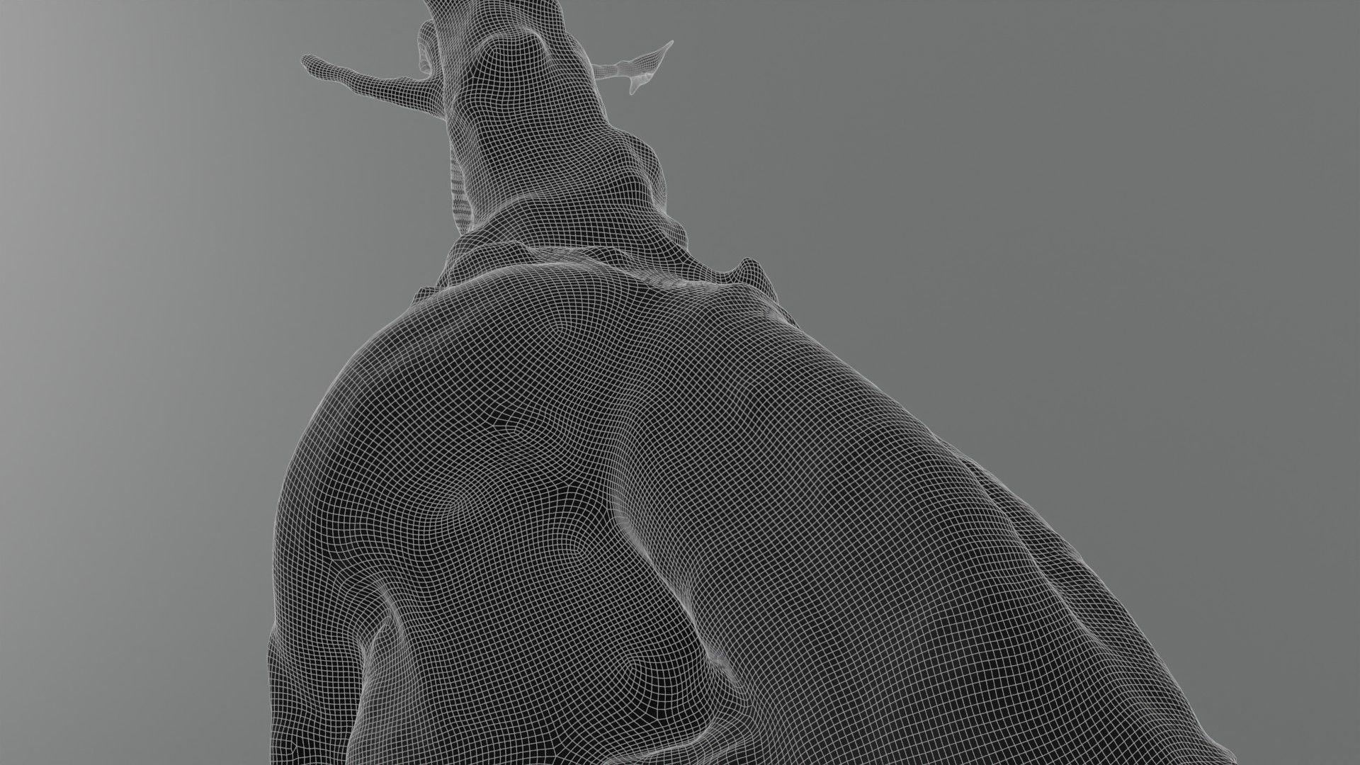 Photorealistic Ficus Ginseng Tree Low-poly 3D model_2